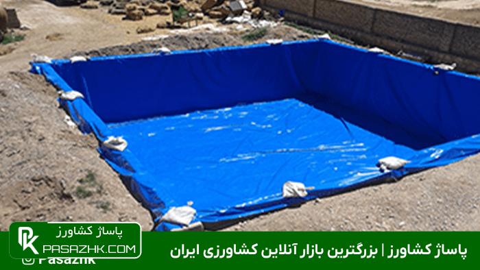 عایق بندی استخرهای ذخیره آب با ژئوممبران