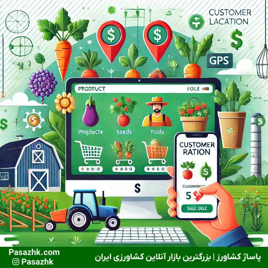 نحوه بازاریابی و فروش مستقیم محصولات کشاورزی در فضای آنلاین 1 نحوه بازاریابی و فروش مستقیم محصولات کشاورزی در فضای آنلاین