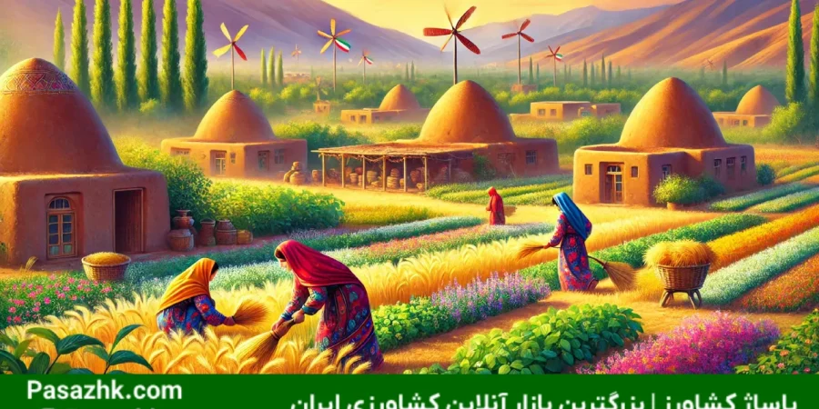 تأثیر فرهنگ محلی بر روش‌های کشاورزی در ایران