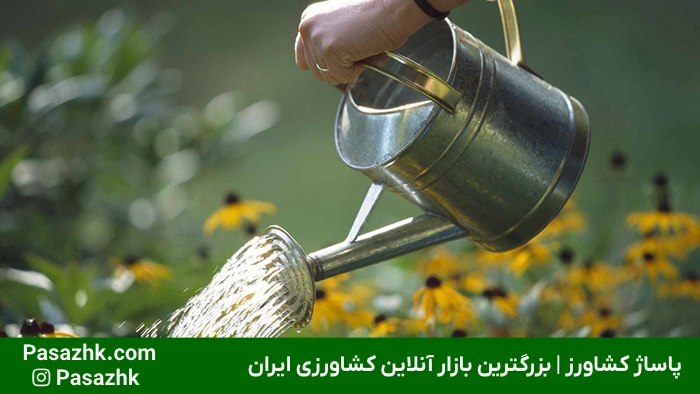 لوله‌ها و اتصالات پلی‌اتیلن برای تنظیم مقدار آبیاری گیاهان در مزارع | پاساژ کشاورز