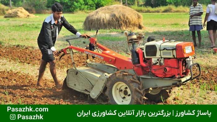 تیلر کشاورزی: راهنمای جامع انتخاب، خرید و نگهداری + مزایا و معایب 2 انواع تیلر کشاورزی شامل بنزینی، دیزلی، دستی و موتوری | پاساژ کشاورز