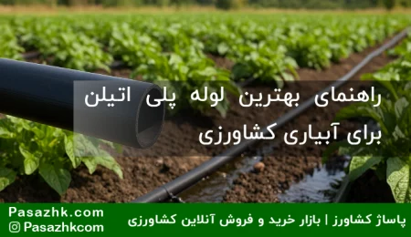 بهترین لوله پلی اتیلن برای آبیاری کشاورزی, راهنمای انتخاب لوله پلی اتیلن کشاورزی, مقایسه لوله پلی اتیلن با لوله PVC در آبیاری, لوله پلی اتیلن مناسب مزرعه, برندهای معتبر لوله پلی اتیلن کشاورزی, مشاوره انتخاب لوله آبیاری