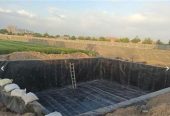 ساخت استخر کشاورزی ، احداث استخر ذخیره آب