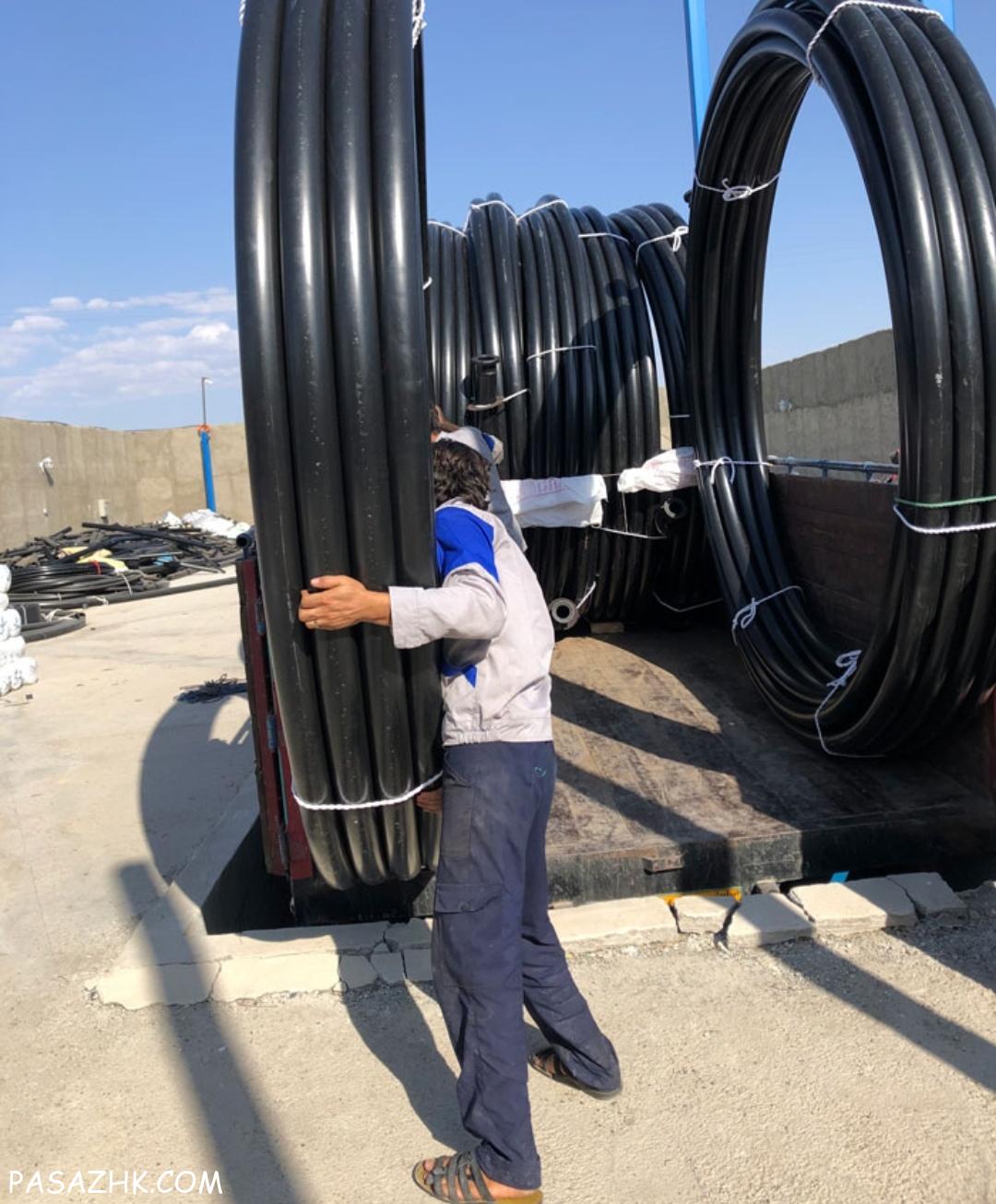 تولید لوله های پلی اتیلن درجه یک یا ضمانت(امینی نوین آبیار)