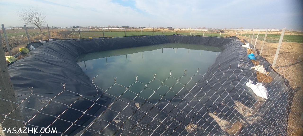 استخر ذخیره آب کشاورزی، ورق ژئوممبران