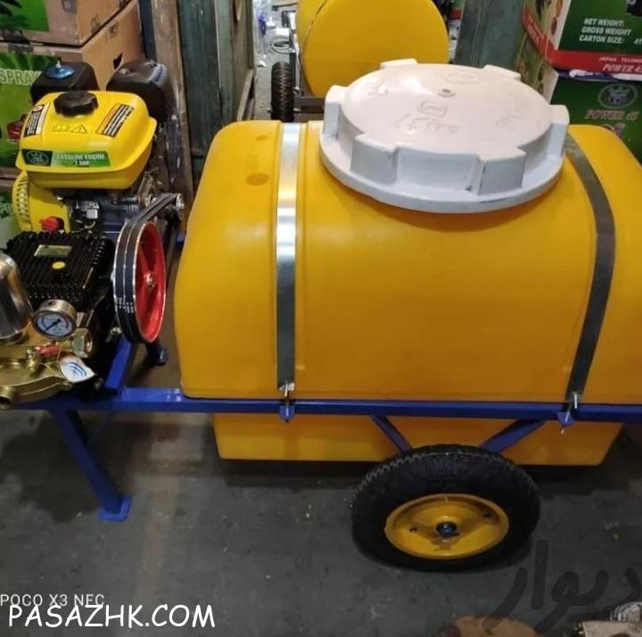 سمپاش فرغونی زنبه ای فرقونی مخزن بزرگ 200لیتری