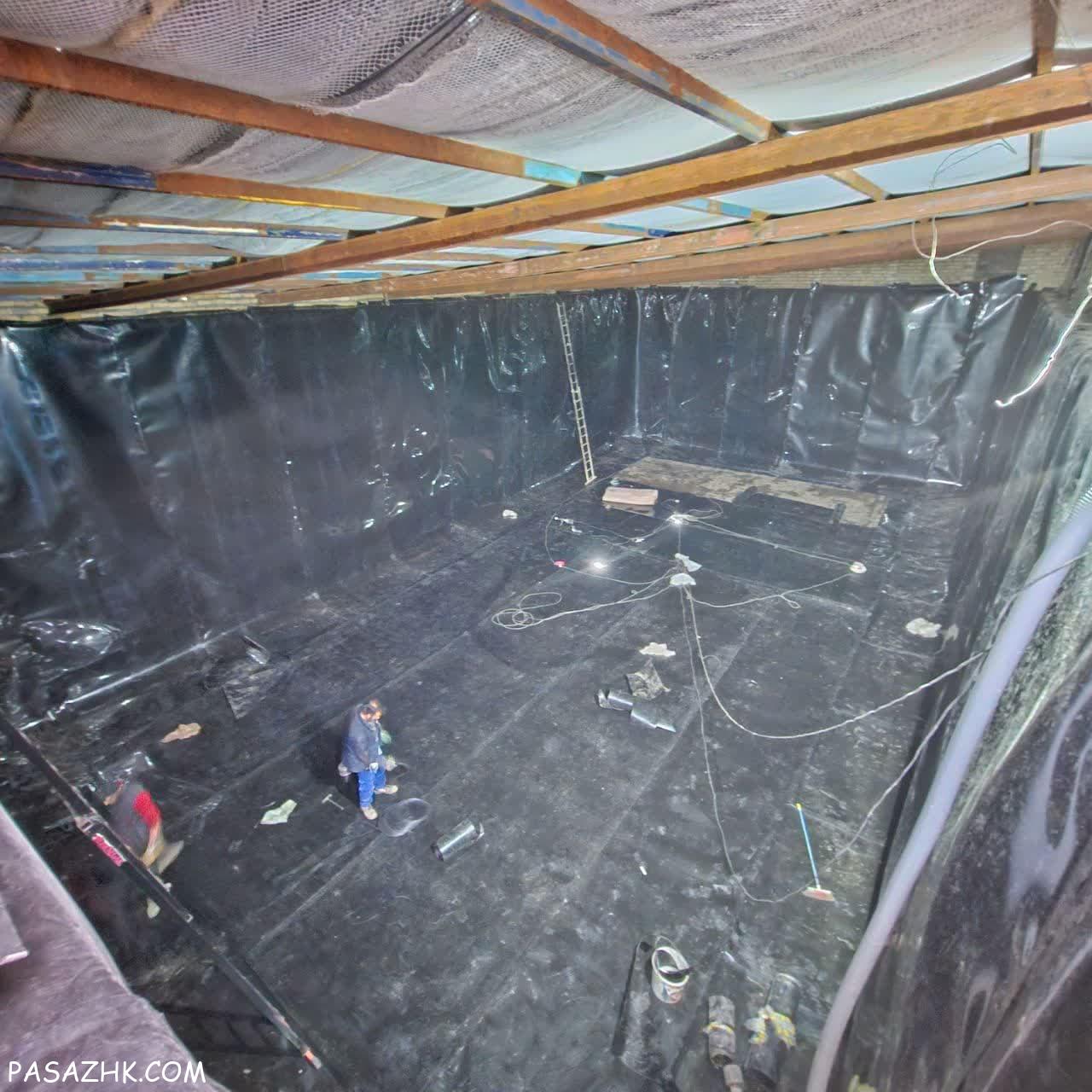 نصب ورق ژئوممبران