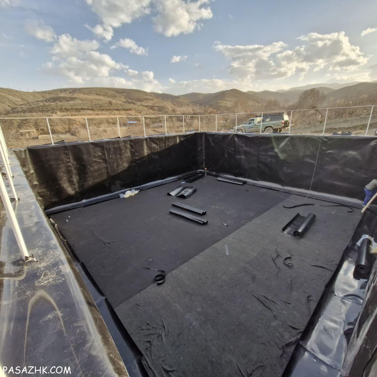 غواصی زیر آب و ترمیم ژئوممبران و کلیه مخازن بدون تخلیه