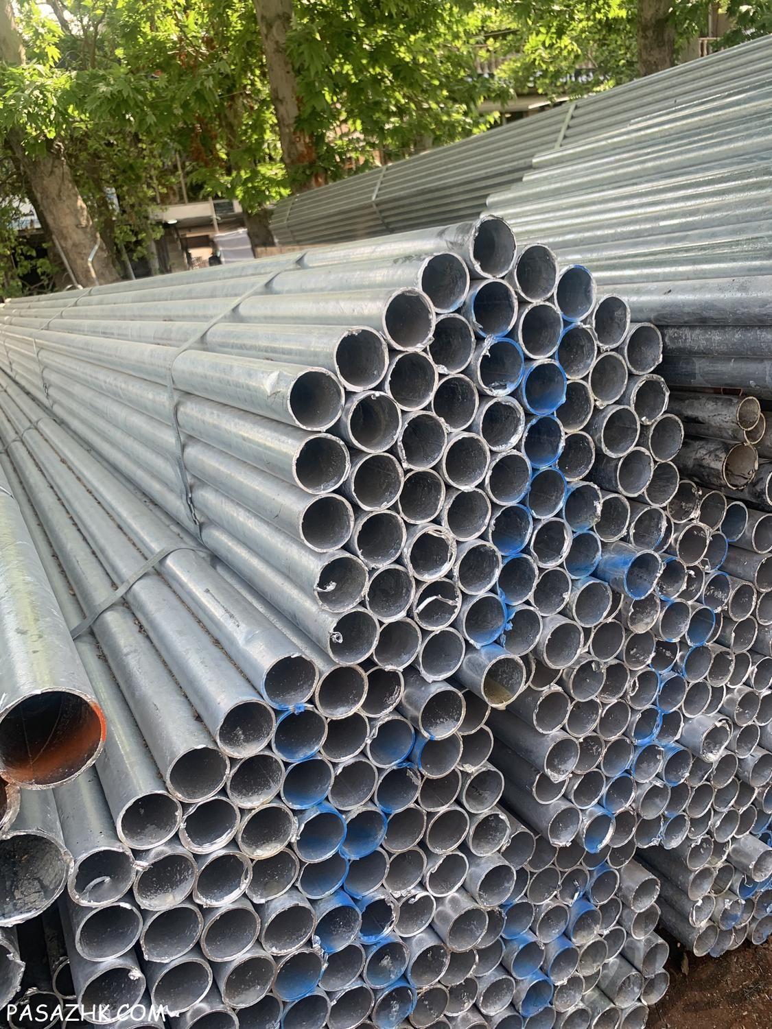 لوله گلخانه لوله گالوانیزه گرم/ساوه سپنتا/پایه فنس