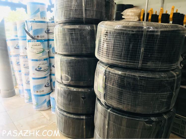 لوله اتصالات پلی اتیلن نخدار قطره ای تیپ