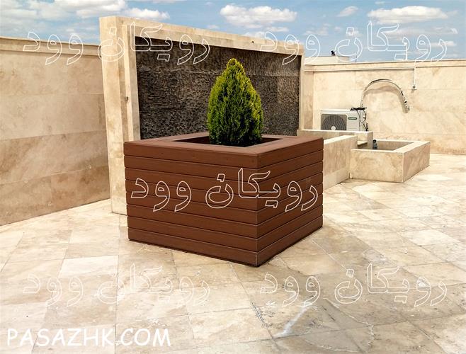 ساخت انواع فلاور باکس های چوبی ضدآب آپارتمانی
