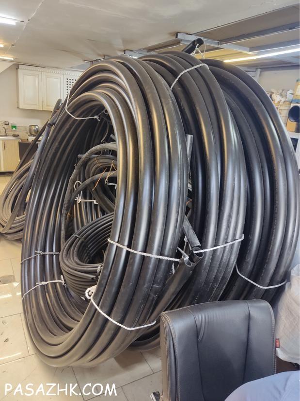 لوله اتصالات پلی اتیلن نخدار قطره ای تیپ