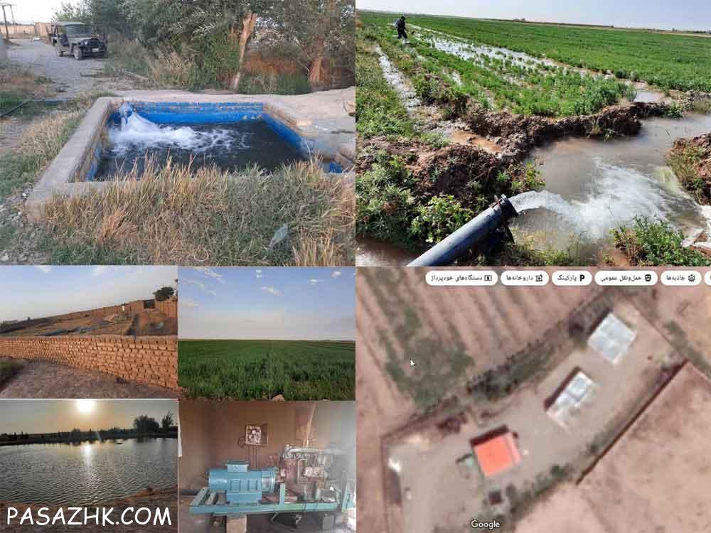 اجاره ۵۰ هکتار زمین کشاورزی دشتابی قزوین