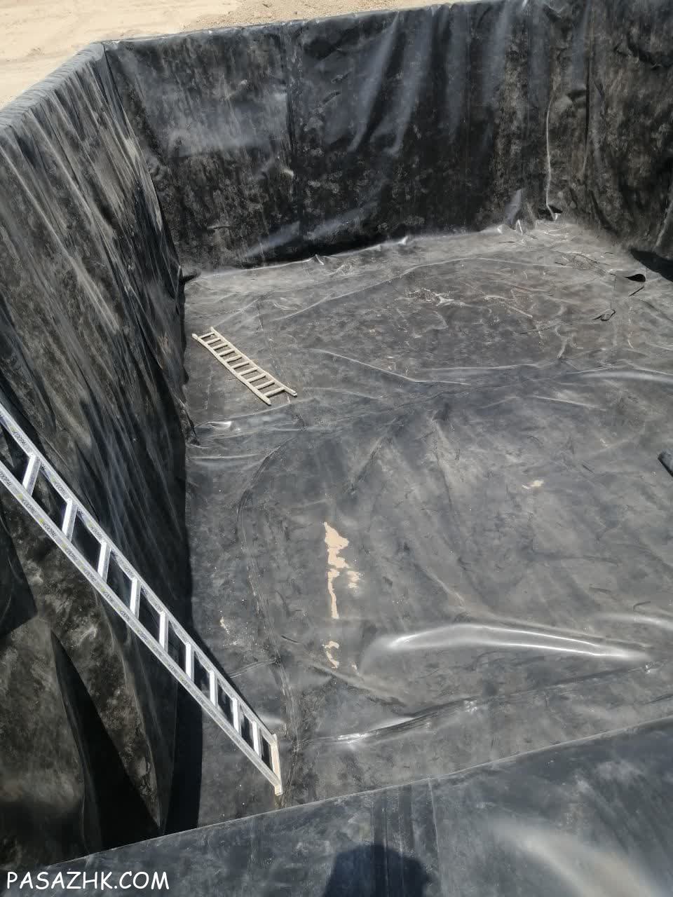 اجرای استخر های کشاورزی، استخر پلیمری اصفهان