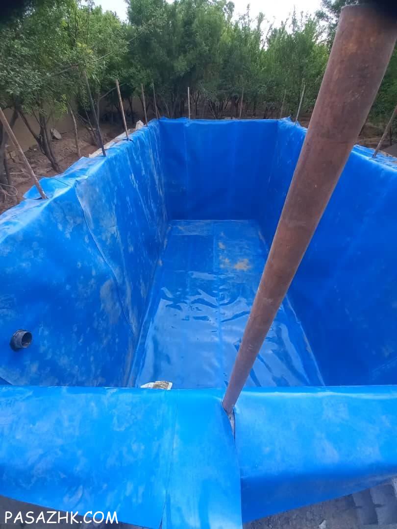 اجرای استخر های کشاورزی، استخر پلیمری اصفهان