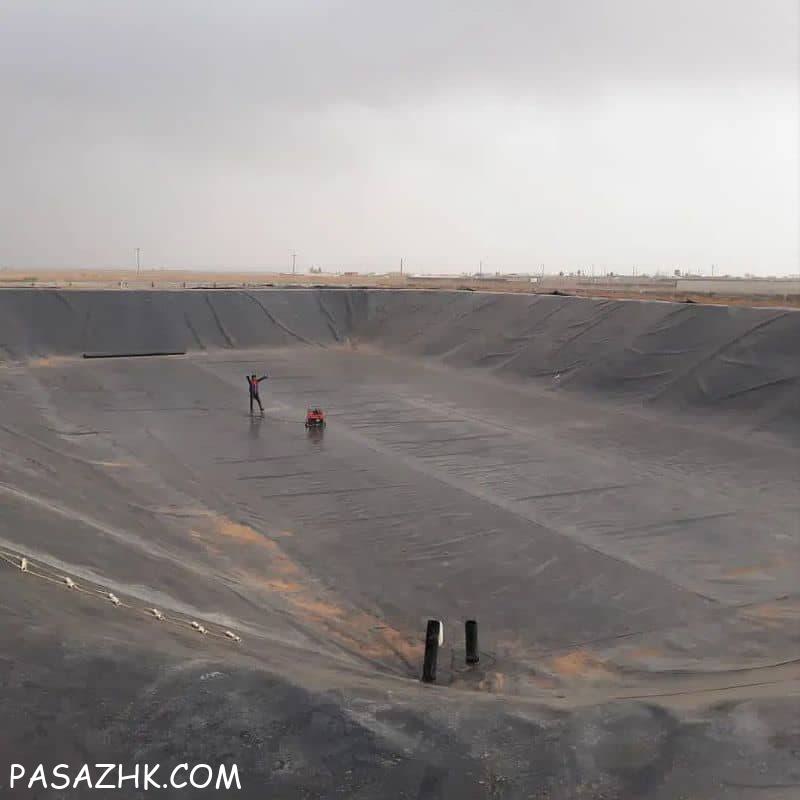 اجرای استخر های کشاورزی، استخر پلیمری اصفهان
