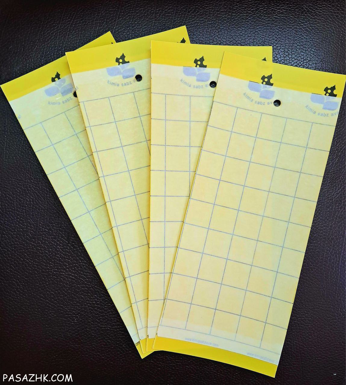 کارت زرد چسبنده مدرج – راهکاری مؤثر و ایمن بر