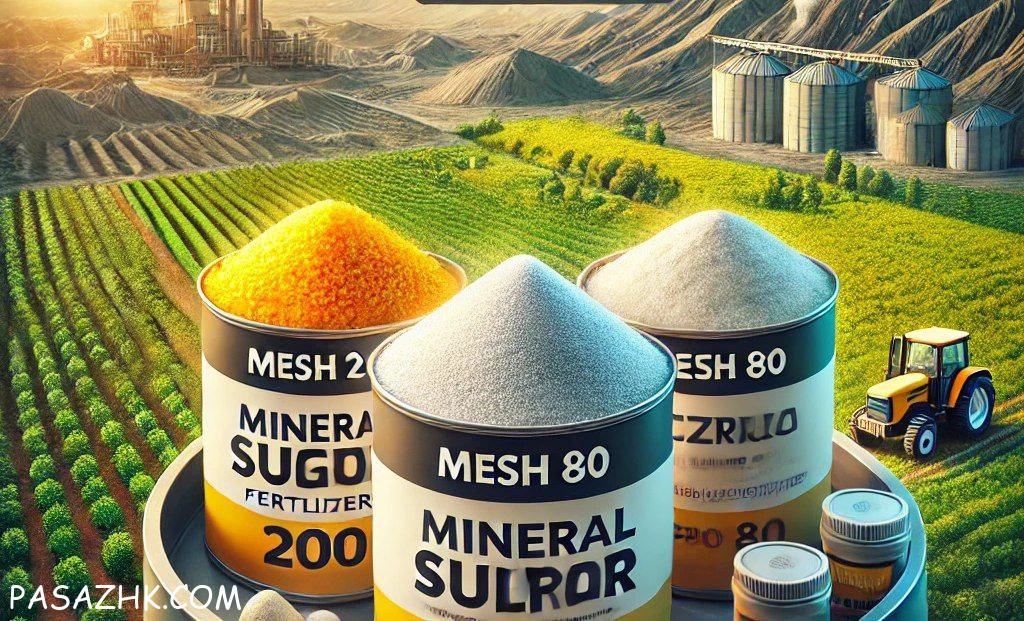 فروش مستقیم گوگرد معدنی و کود کامل با بهترین قیمت