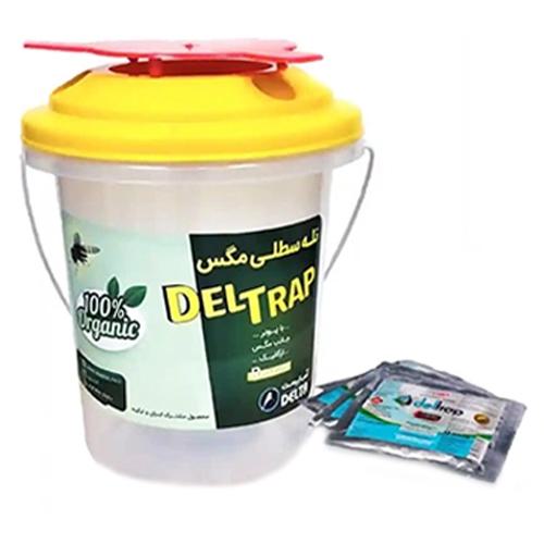 تله سطلی دلتراپ همراه با پودر جاذب مگس